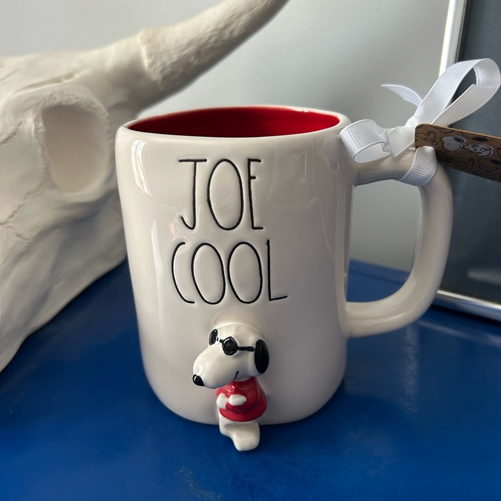 Rae Dunn Peanuts Snoopy Joe Cool Mug